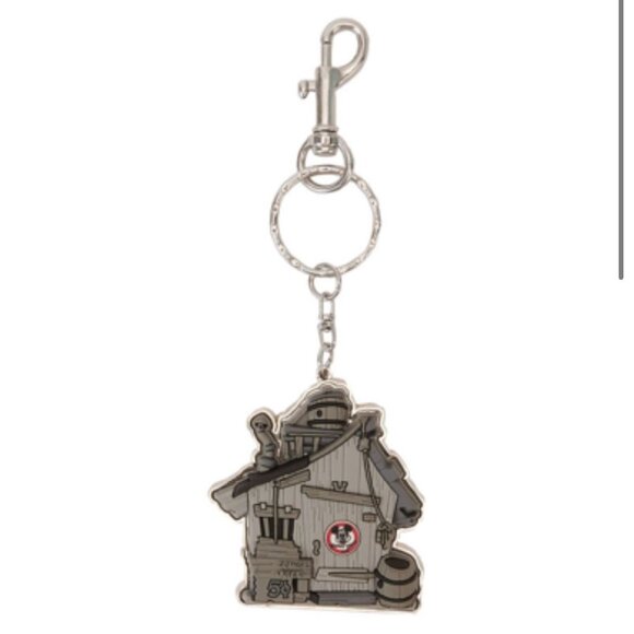 DISNEY 100 Mickey Mouse Club Bag Charm Keychain NEW New with tags - Picture 1 of 3